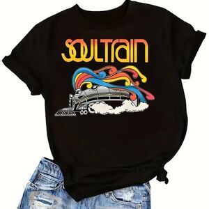 Throw Back Soul Train Graphic T-shirt - 1X